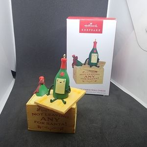 Hallmark Wine Bottle Ornament